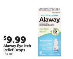 Fareway Alaway eye itch relief drops offer