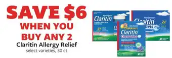 Fareway Claritin Allergy Relief offer
