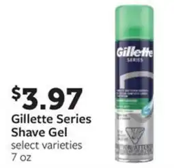 Fareway Gillette Series Shave Gel offer