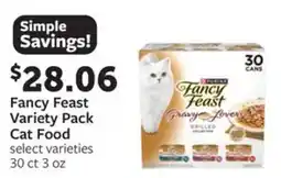 Fareway Fancy Feast Cat Food offer