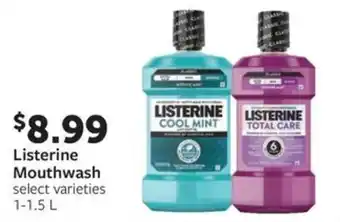 Fareway Listerine Mouthwash offer
