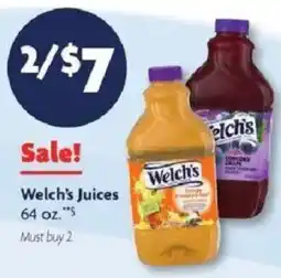 Family Dollar Welch's Juices offer