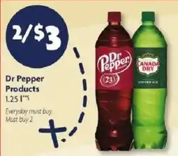 Family Dollar Dr Pepper Products offer