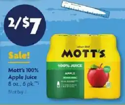 Family Dollar Mott's apple juice offer