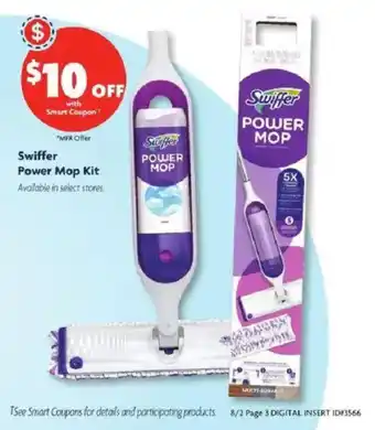 Family Dollar Swiffer Power Mop Kit offer