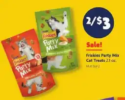 Family Dollar Friskies Party Mix Cat Treats offer