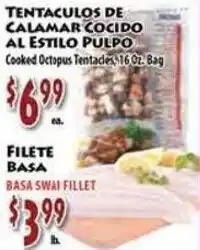 Fresco Supermarket Cooked Octopus Tentacles offer