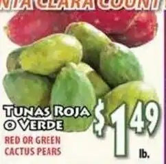 Fresco Supermarket Tunas Roja O Verde offer