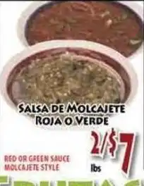 Fresco Supermarket Salsa De Molcajete Roja O Verde offer