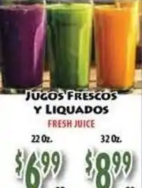 Fresco Supermarket Fresh Juice offer