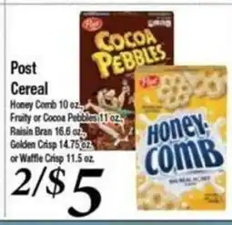 Ferndale Foods Post Cereal offer