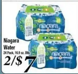 Ferndale Foods Niagara Water offer