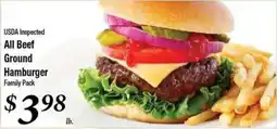 Ferndale Foods Usda inspected all beef ground hamburger offer
