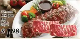 Ferndale Foods Pork Spare Ribs offer