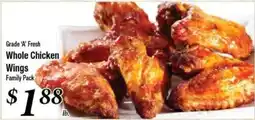 Ferndale Foods Whole Chicken Wings offer