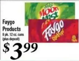 Ferndale Foods Faygo Products offer