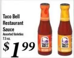 Ferndale Foods Taco Bell Restaurant Sauce offer