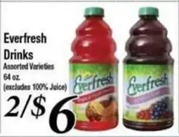 Ferndale Foods Everfresh drinks offer