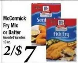 Ferndale Foods McCormick fry mix or batter offer