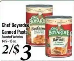 Ferndale Foods Chef Boyardee canned pasta offer