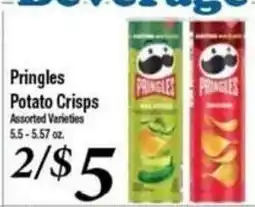 Ferndale Foods Pringles potato crisps offer