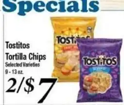 Ferndale Foods Tostitos tortilla chips offer