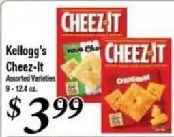 Ferndale Foods Kellogg's Cheez-It offer