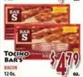 Fresco Supermarket Tocino Bar's bacon offer
