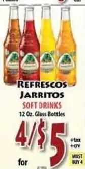 Fresco Supermarket Refrescos Jarritos Soft Drinks offer
