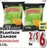 Fresco Supermarket Zambos Plantain Chips offer