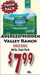 Fresco Supermarket Hidden Valley Ranch dressing offer