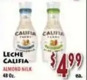Fresco Supermarket Leche Califia Almond Milk offer