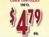 Fresco Supermarket Corn Tortillas offer