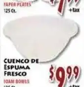 Fresco Supermarket Paper Plates offer