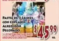 Fresco Supermarket 3 Leches with Cupcakes Around Decorated offer