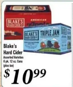 Ferndale Foods Blake's Hard Cider offer