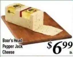 Ferndale Foods Boar's Head Pepper Jack Cheese offer