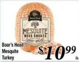Ferndale Foods Boar's Head Mesquite Turkey offer