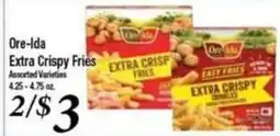 Ferndale Foods Ore-Ida Extra Crispy Fries offer
