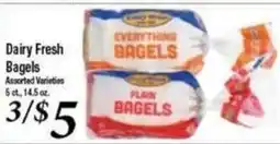 Ferndale Foods Dairy Fresh Bagels offer