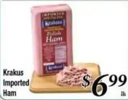 Ferndale Foods Krakus Imported Ham offer