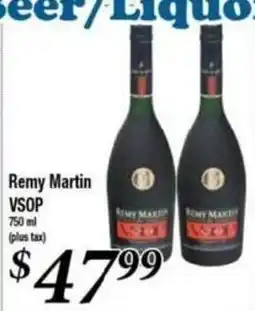 Ferndale Foods Remy Martin VSOP offer