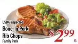 Ferndale Foods Bone-In Pork Rib Chops offer