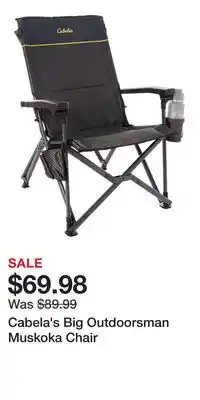 Cabela's Cabela's Big Outdoorsman Muskoka Chair offer