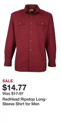 Cabela's RedHead Ripstop Long-Sleeve Shirt for Men offer