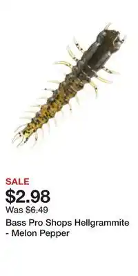 Cabela's Bass Pro Shops Hellgrammite - Melon Pepper offer