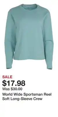 Cabela's World Wide Sportsman Reel Soft Long-Sleeve Crew offer