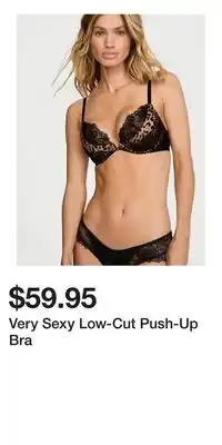 Victoria's Secret Very Sexy Low-Cut Push-Up Bra offer