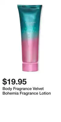 Victoria's Secret Body Fragrance Velvet Bohemia Fragrance Lotion offer