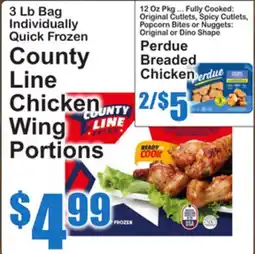 SuperFresh County Line Chicken Wing Portions offer